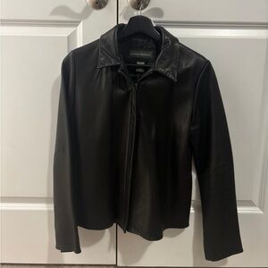 Banana Republic Woman’s Real Leather Jacket (size s)